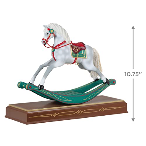 Hallmark Keepsake 2022, Rocking Horse Memories Tabletop Decoration with Motion