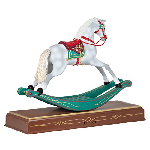 Hallmark Keepsake 2022, Rocking Horse Memories Tabletop Decoration with Motion