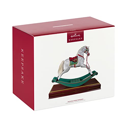 Hallmark Keepsake 2022, Rocking Horse Memories Tabletop Decoration with Motion