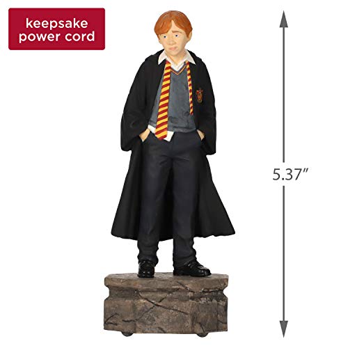 Hallmark Keepsake Christmas Ornament 2019 Year Dated Collection Ron Weasley With Light and Sound