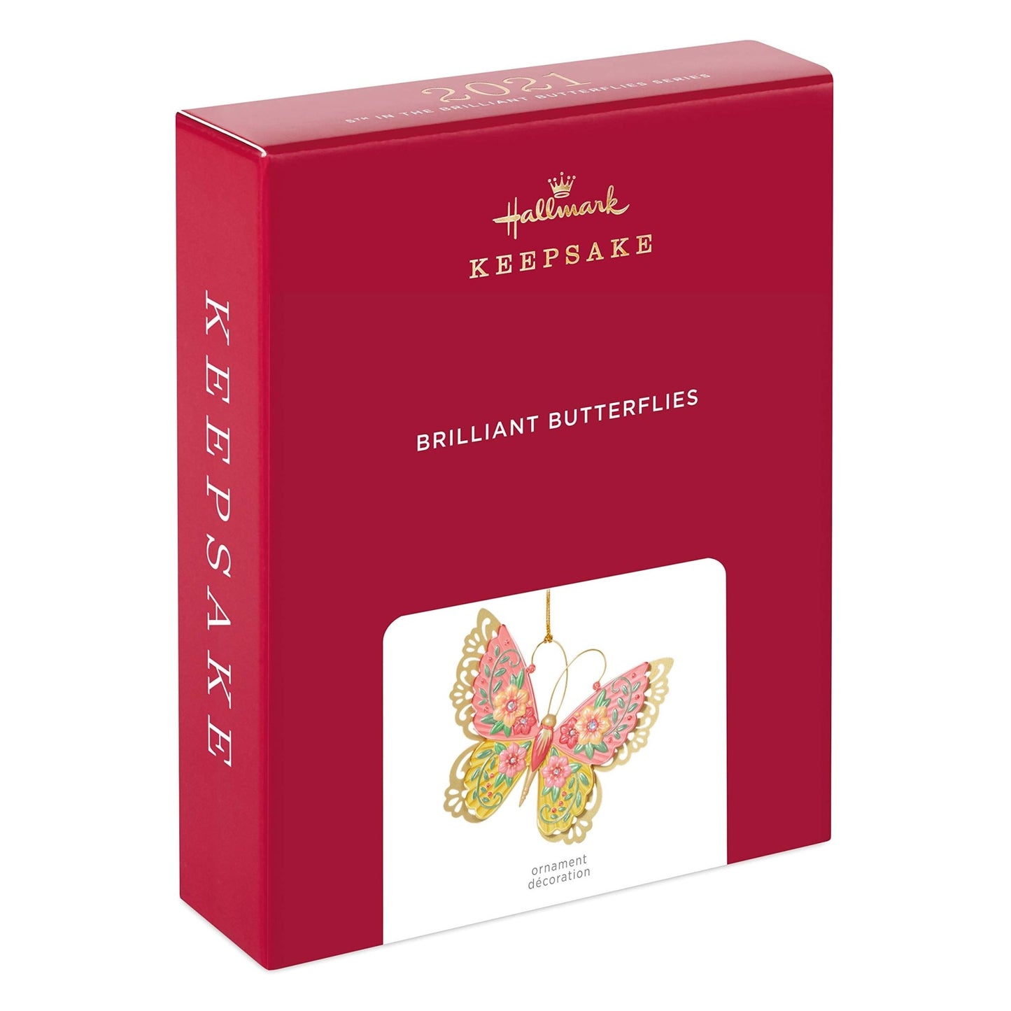 Hallmark Keepsake Christmas Ornament 2021, Brilliant Butterflies