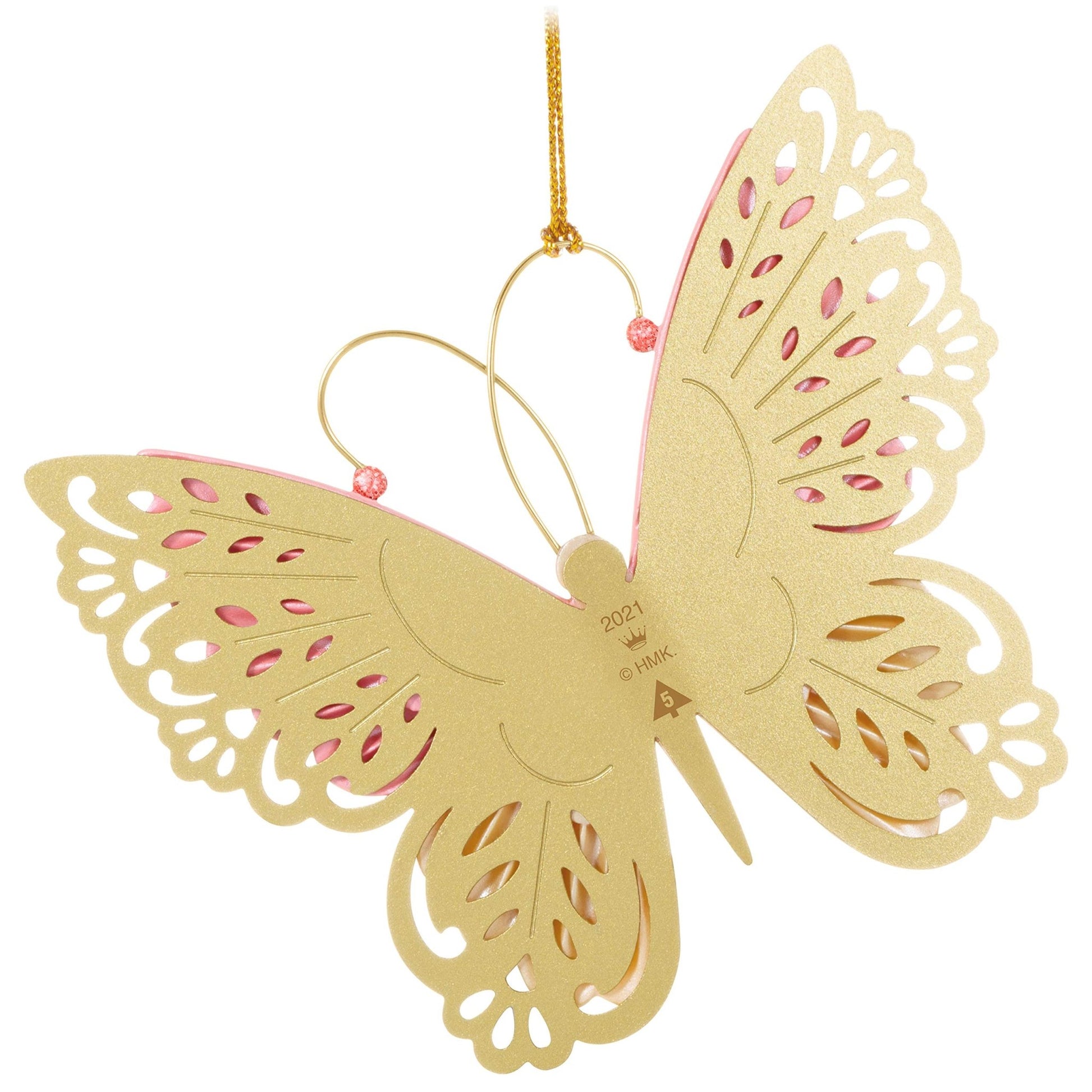 Hallmark Keepsake Christmas Ornament 2021, Brilliant Butterflies