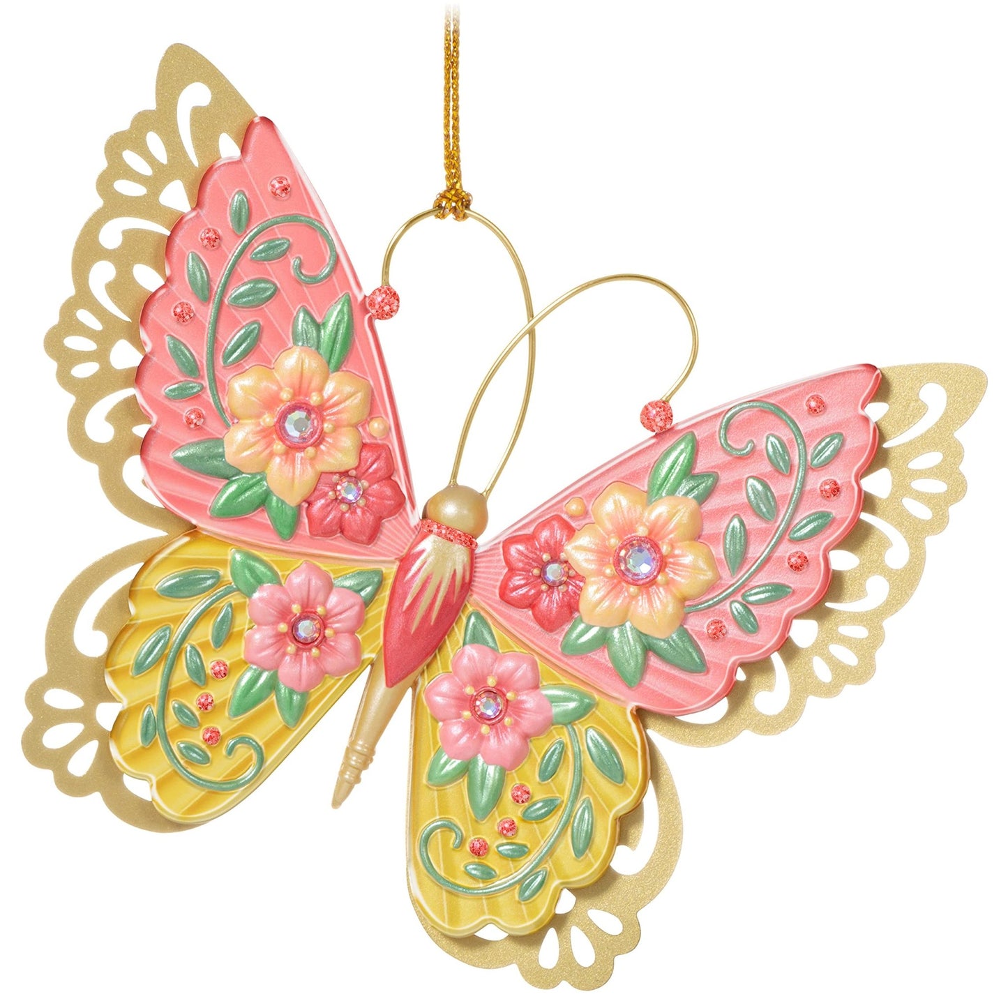 Hallmark Keepsake Christmas Ornament 2021, Brilliant Butterflies