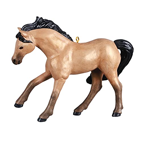 Hallmark Keepsake Christmas Ornament 2021, Buckskin Dream Horse