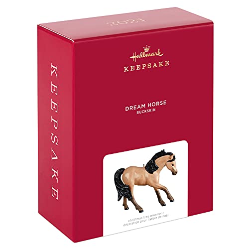 Hallmark Keepsake Christmas Ornament 2021, Buckskin Dream Horse