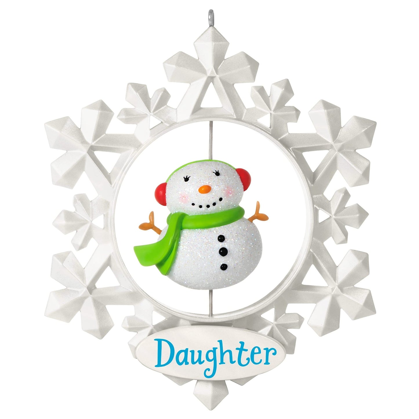 Hallmark Keepsake Christmas Ornament 2021, Daughter Snowflake