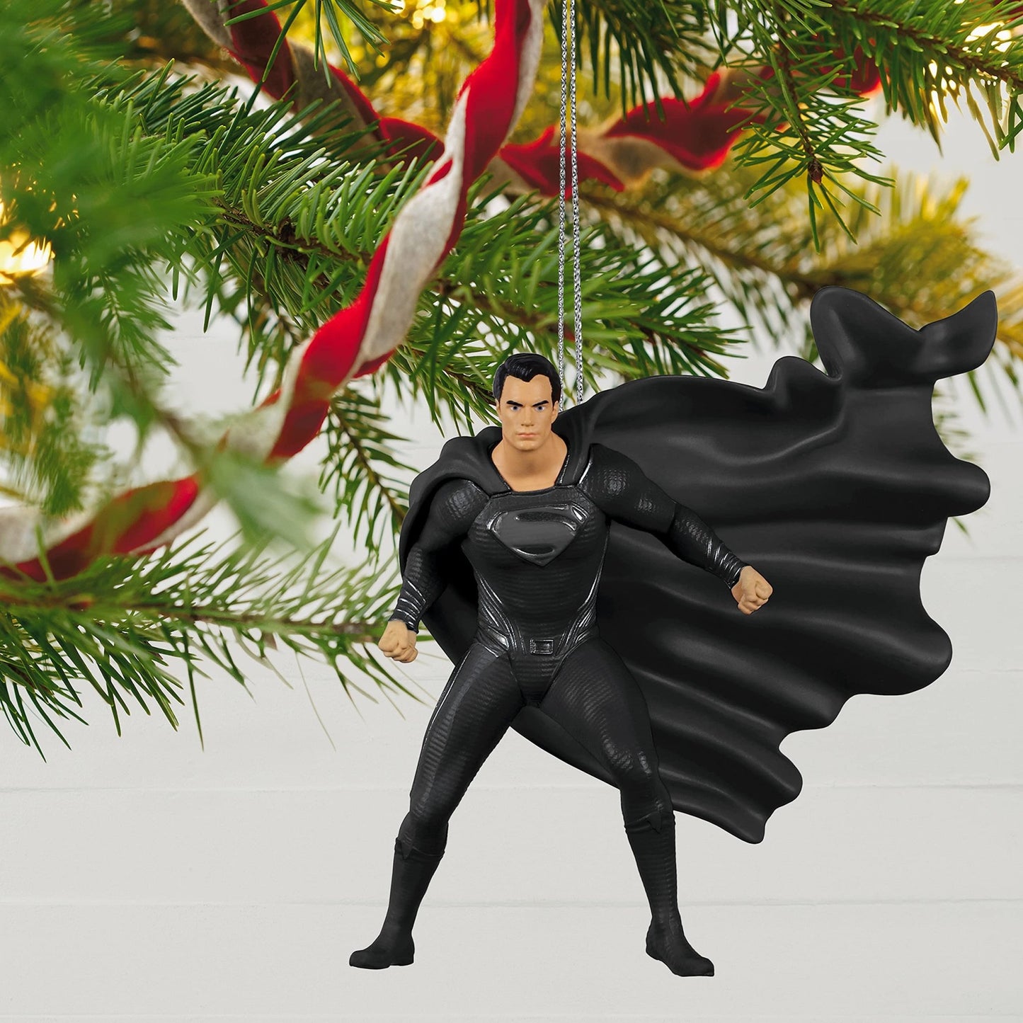 Hallmark Keepsake Christmas Ornament 2021, DC Comics Zack Snyder Justice League Black Suit Superman