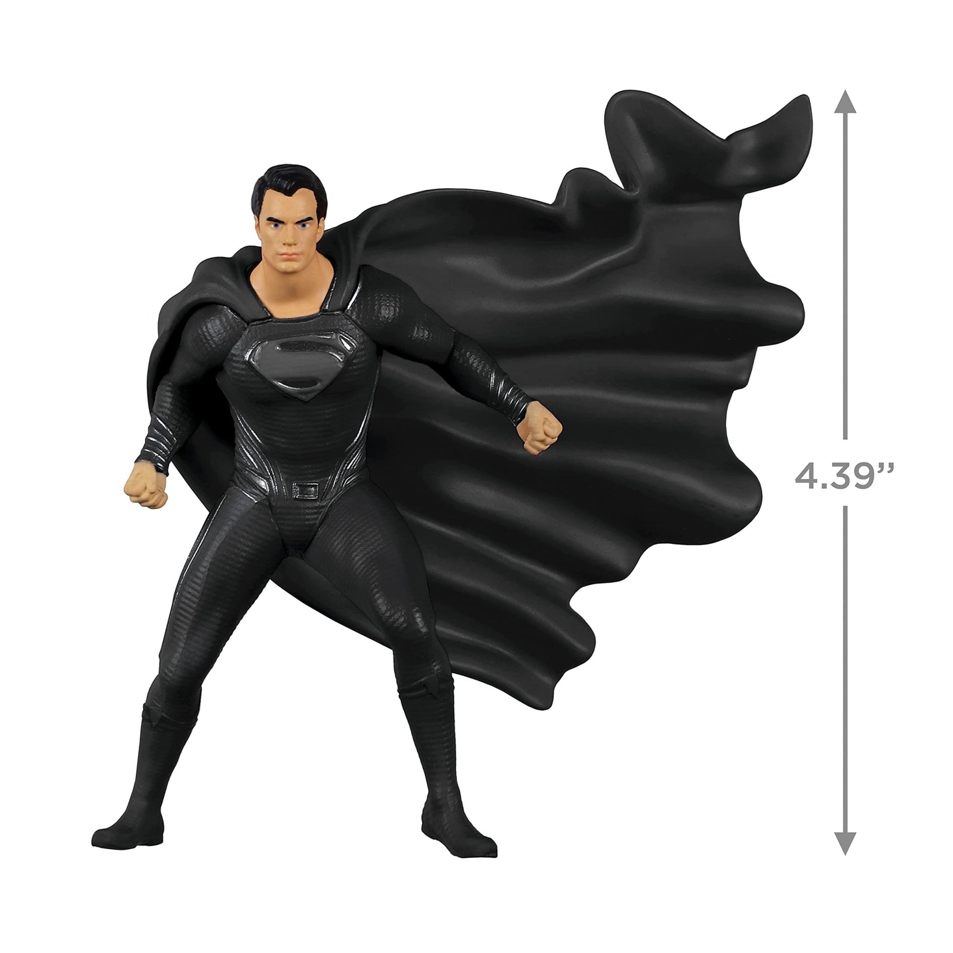 Hallmark Keepsake Christmas Ornament 2021, DC Comics Zack Snyder Justice League Black Suit Superman