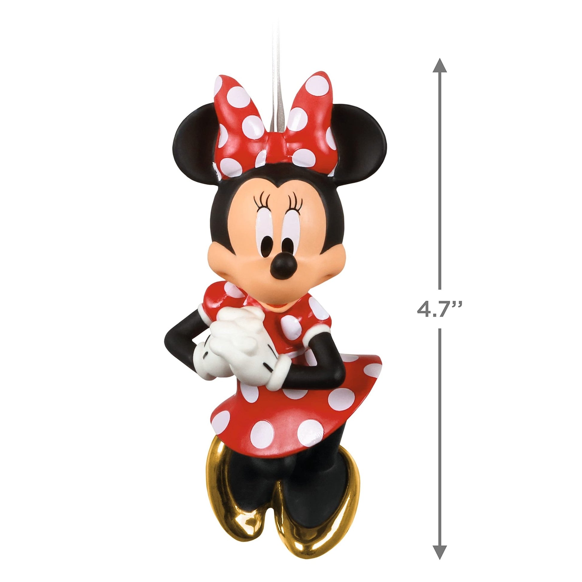 Hallmark Keepsake Christmas Ornament 2021, Disney Positively Minnie Mouse, Porcelain