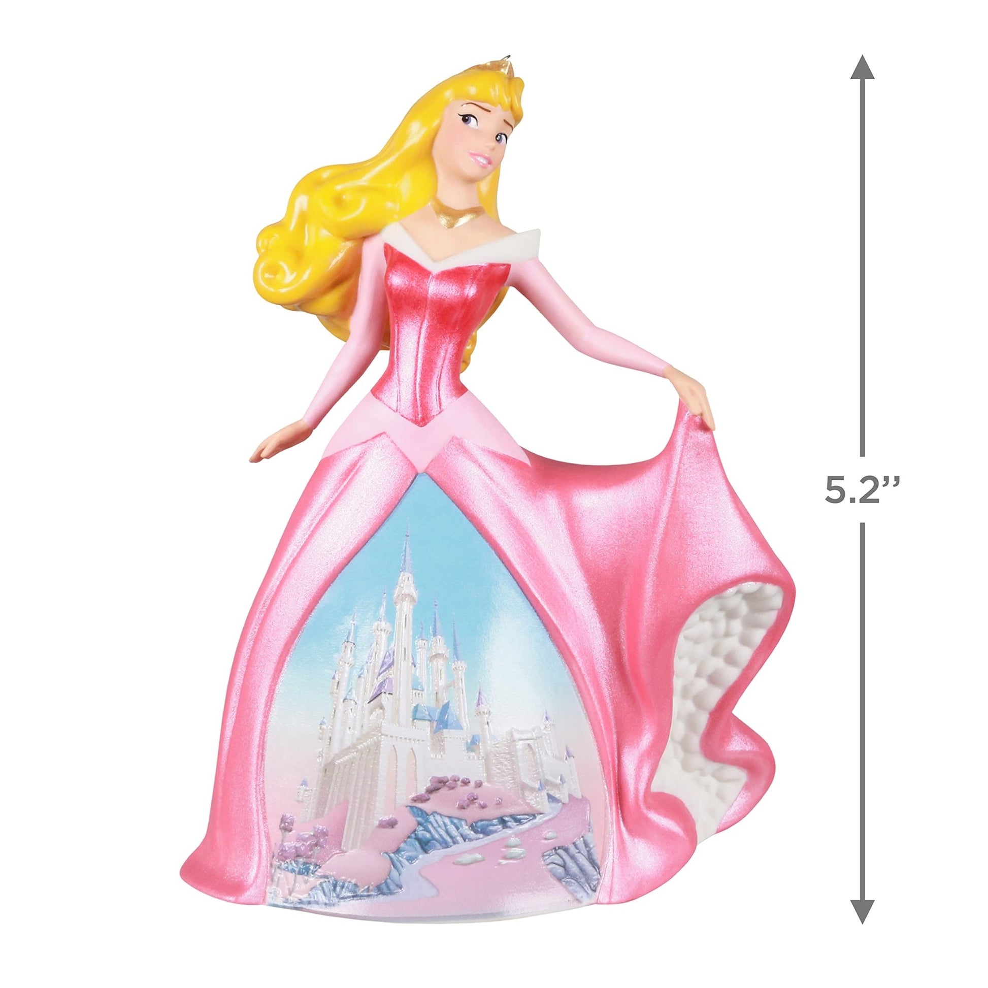 Hallmark Keepsake Christmas Ornament 2021, Disney Princess Celebration Aurora, Porcelain