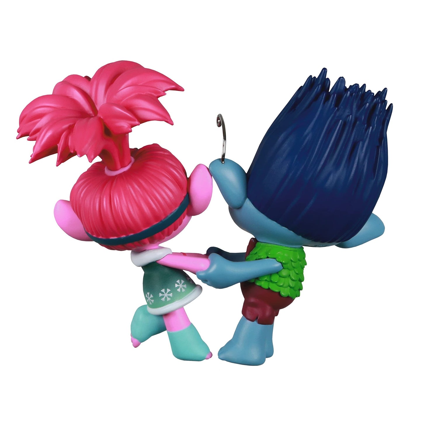 Hallmark Keepsake Christmas Ornament 2021, DreamWorks Animation Trolls Holiday in Harmony Poppy and Branch