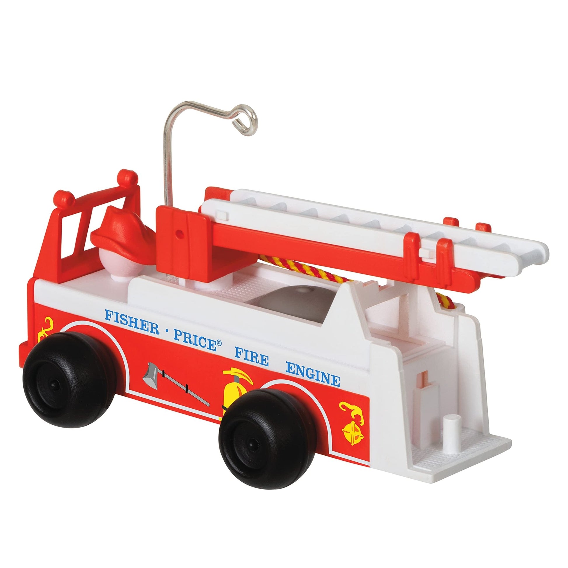 Hallmark Keepsake Christmas Ornament 2021, Fisher - Price Vintage Fire Engine