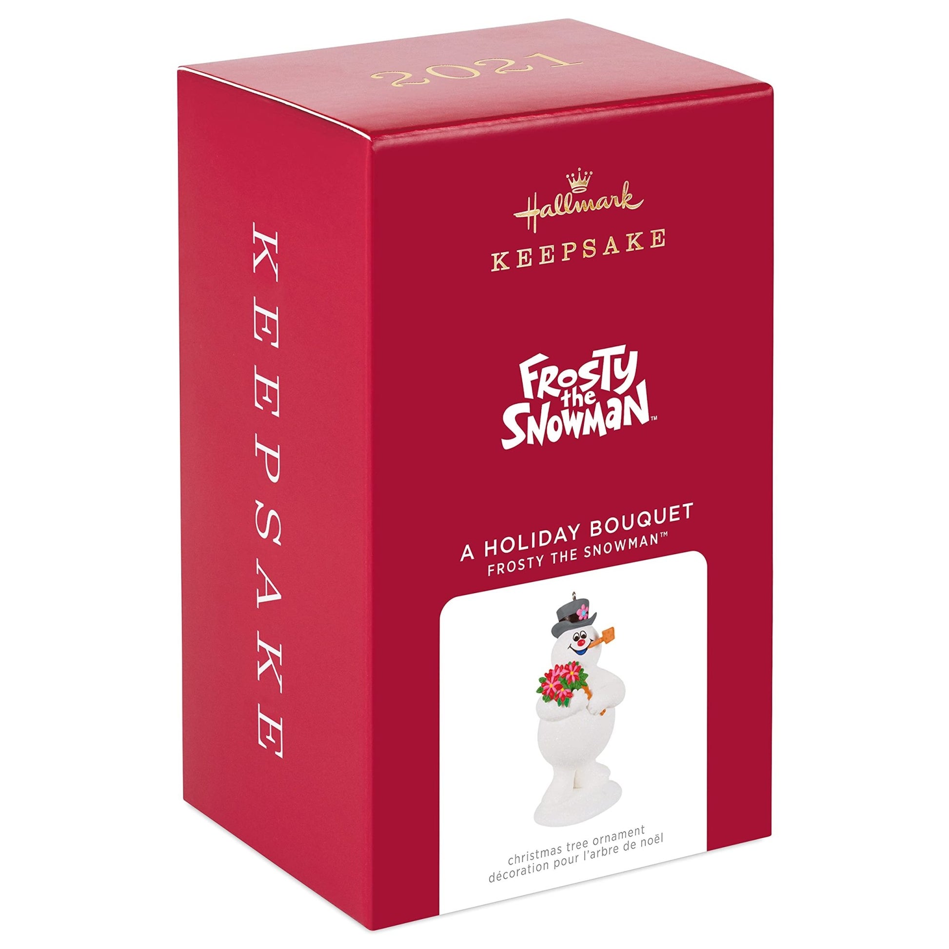 Hallmark Keepsake Christmas Ornament 2021, Frosty The Snowman A Holiday Bouquet