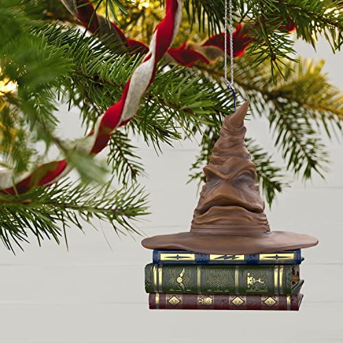 Hallmark Keepsake Christmas Ornament 2021, Harry Potter Sorting Hat with Sound and Motion