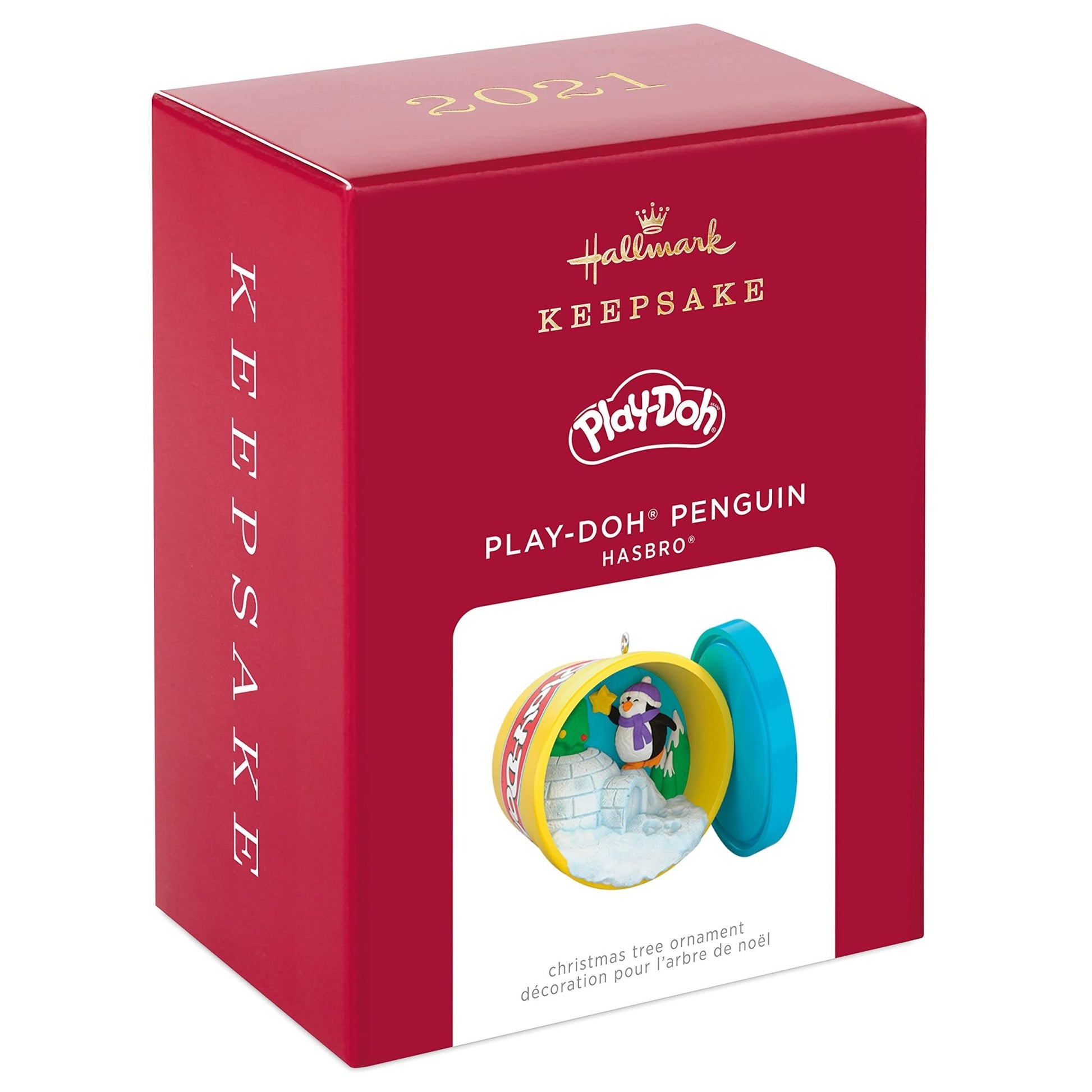 Hallmark Keepsake Christmas Ornament 2021, Hasbro Play - Doh Penguin