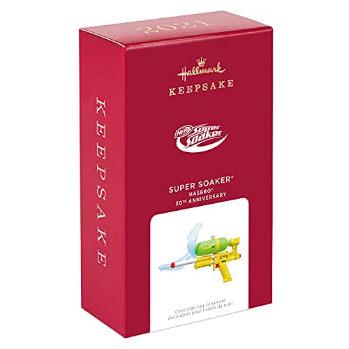 Hallmark Keepsake Christmas Ornament 2021, Hasbro Super Soaker 30th Anniversary