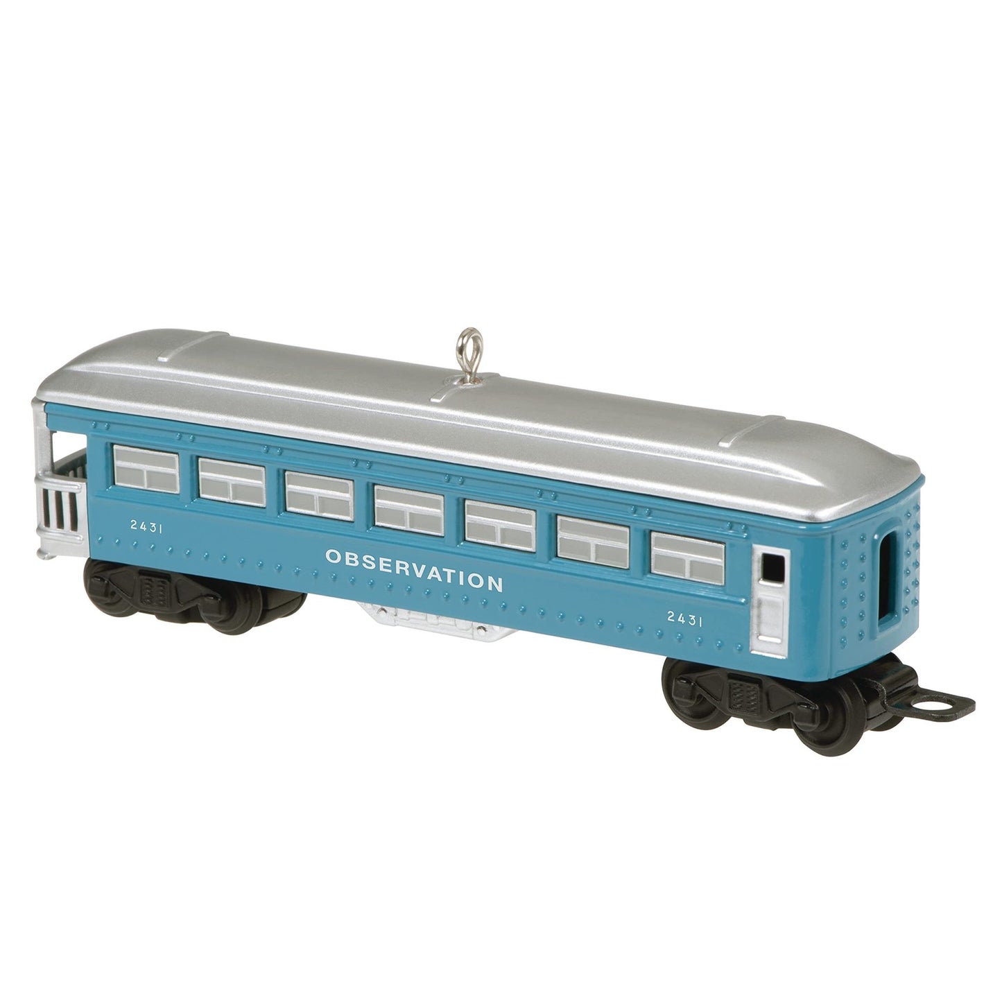 Hallmark Keepsake Christmas Ornament 2021, Lionel 2431 Observation Car, Metal