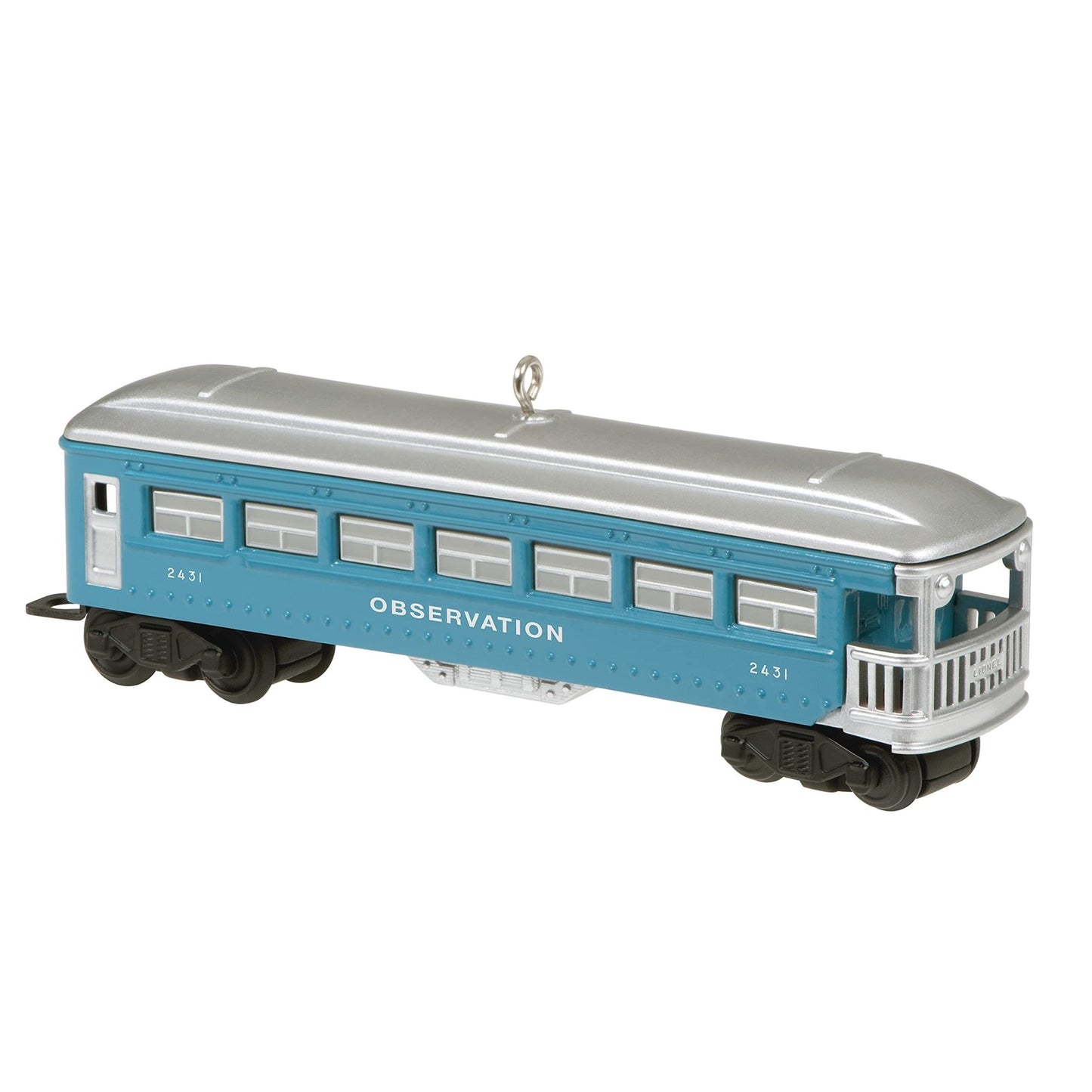 Hallmark Keepsake Christmas Ornament 2021, Lionel 2431 Observation Car, Metal