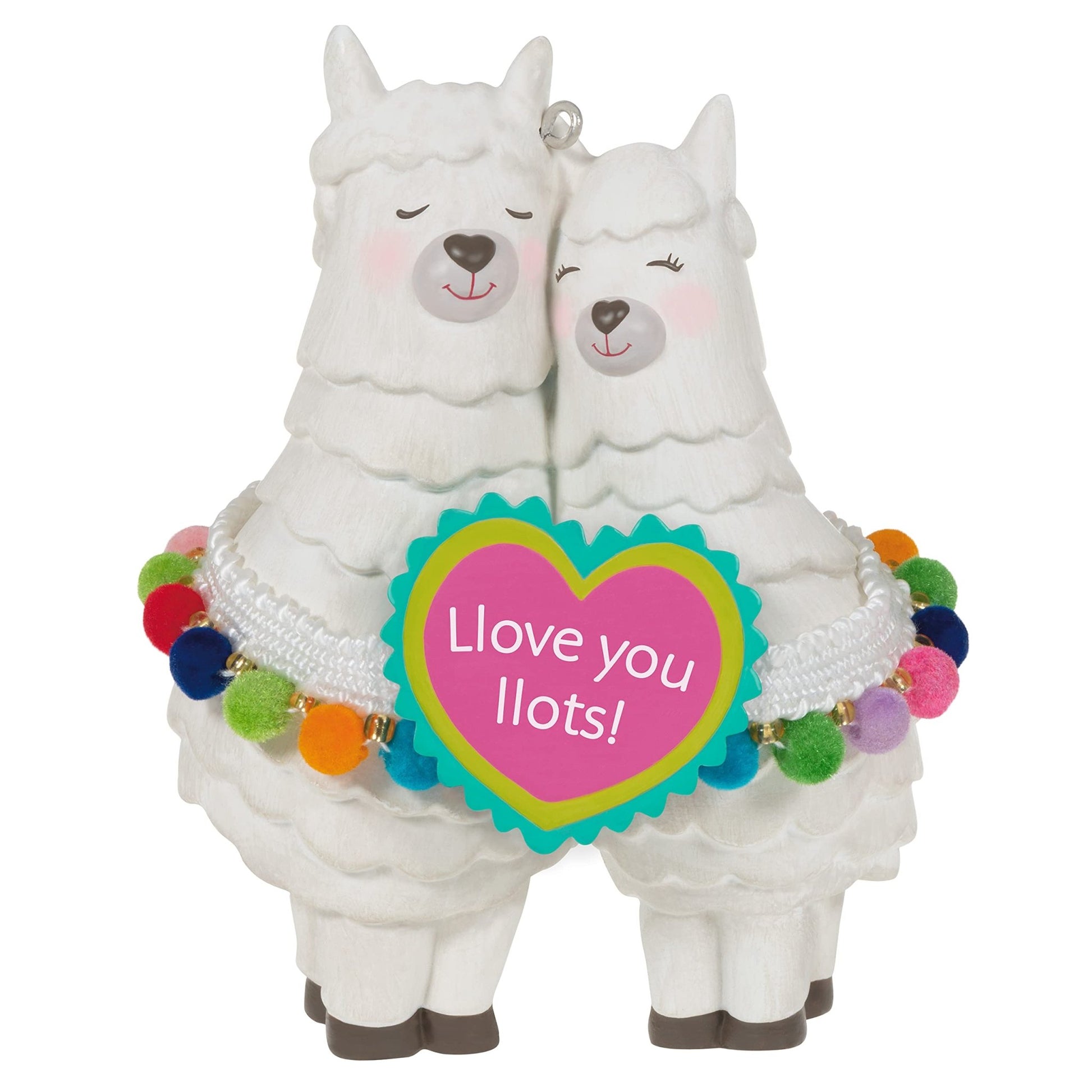 Hallmark Keepsake Christmas Ornament 2021, LLove You Llots Llama Couple