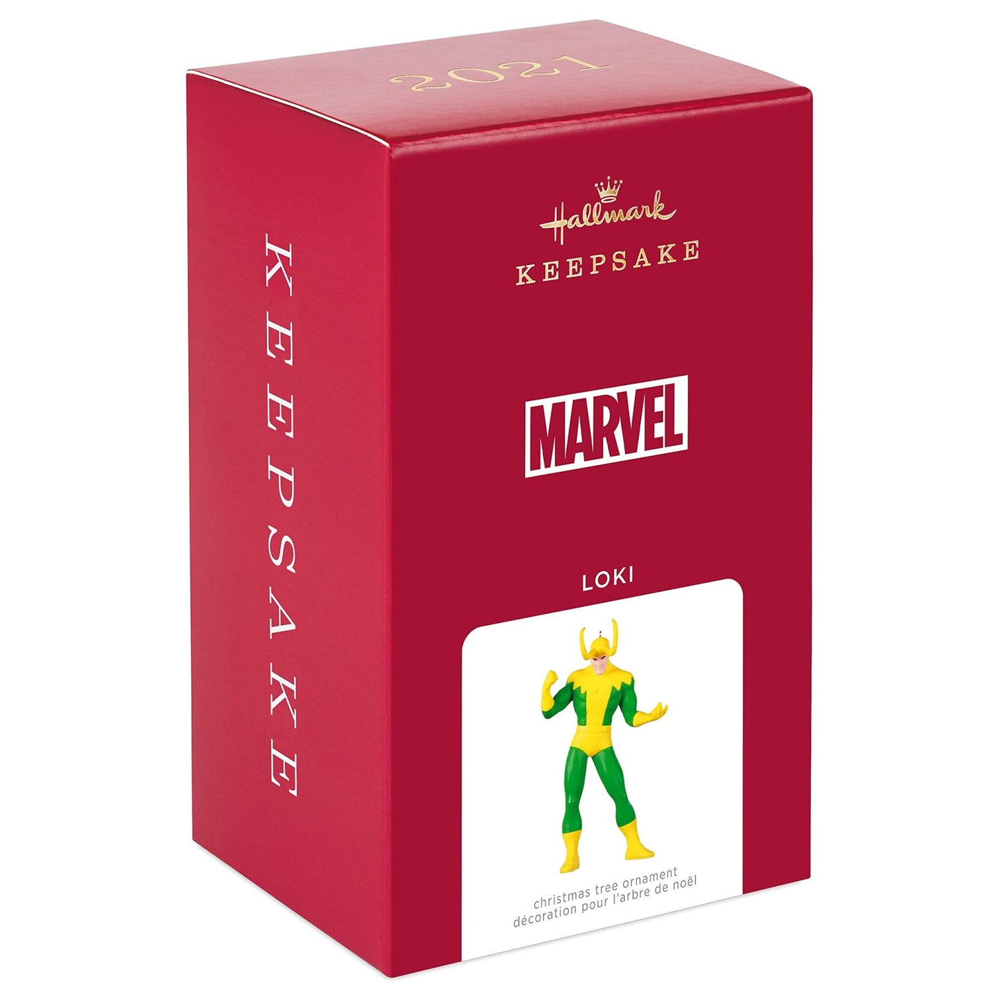 Hallmark Keepsake Christmas Ornament 2021, Marvel Loki