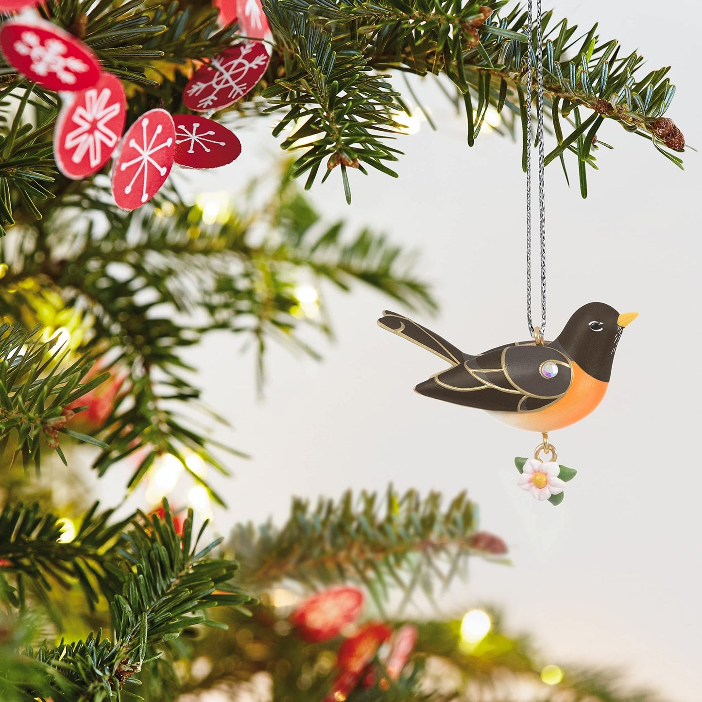 Hallmark Keepsake Christmas Ornament 2021, Mini Spring Robin, 1.16"