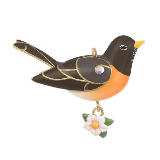 Hallmark Keepsake Christmas Ornament 2021, Mini Spring Robin, 1.16"