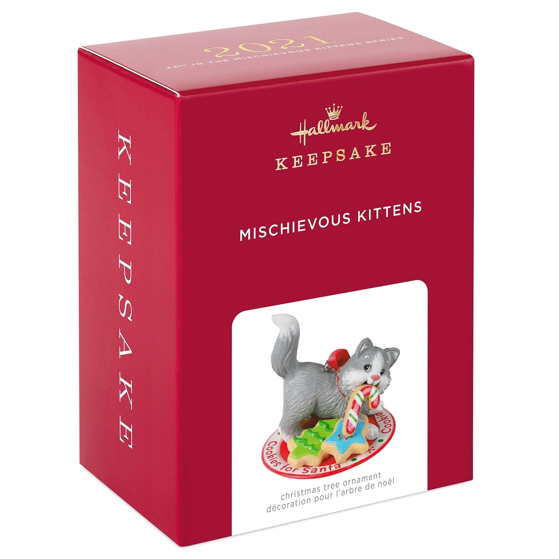 Hallmark Keepsake Christmas Ornament 2021, Mischievous Kittens