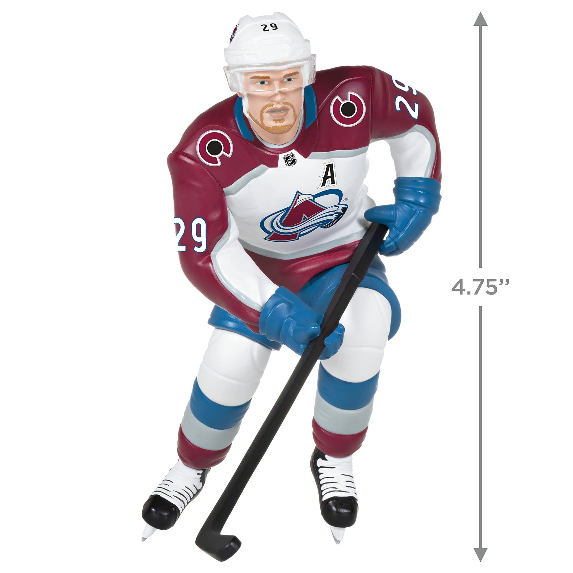 Hallmark Keepsake Christmas Ornament 2021, NHL Colorado Avalanche Nathan MacKinnon