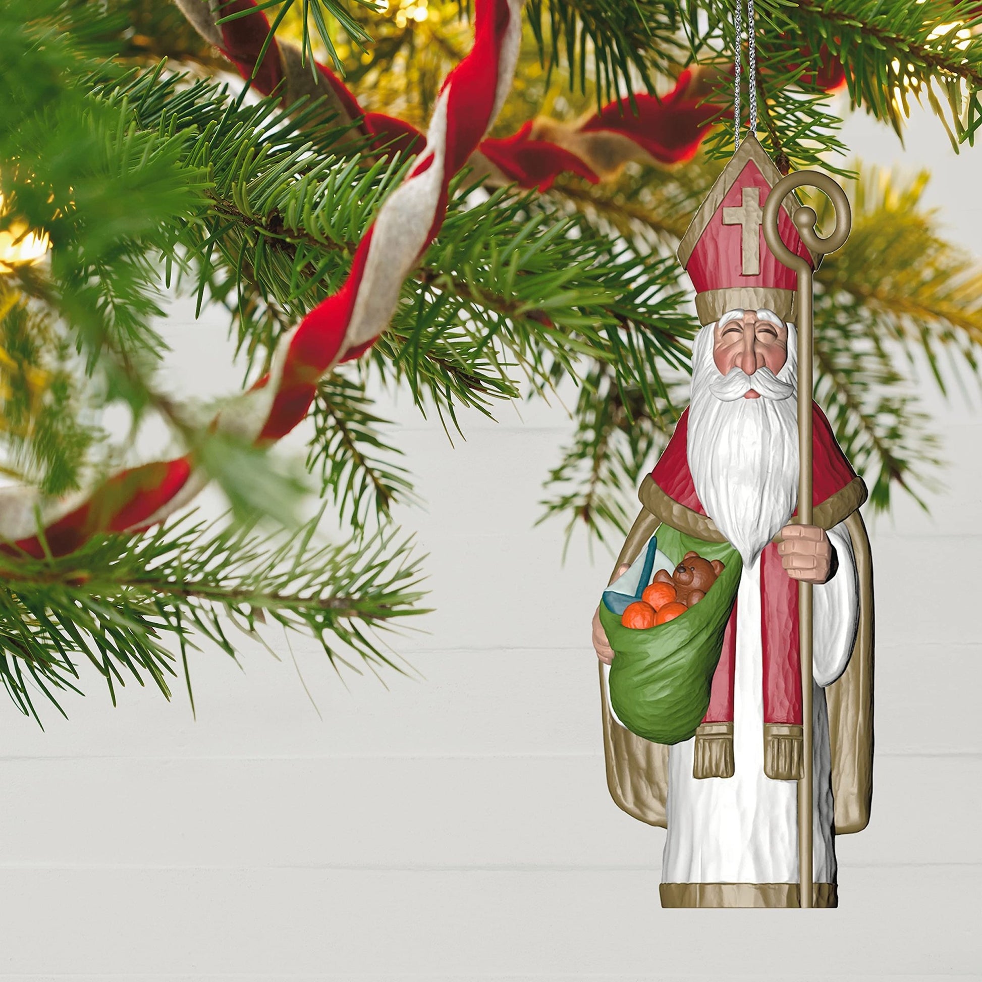 Hallmark Keepsake Christmas Ornament 2021, Saint Nicholas