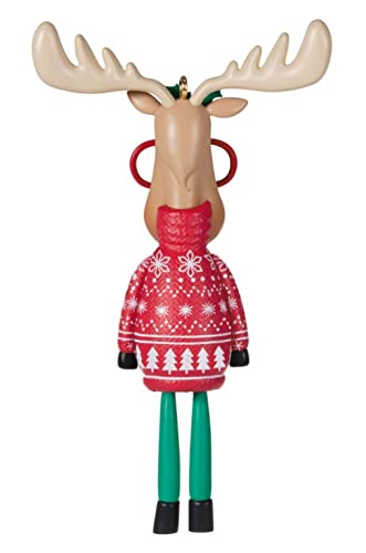 Hallmark Keepsake Christmas Ornament 2021, Special Edition Ornament: Merry Chris - Moose Limited Edition Series for Year 2021