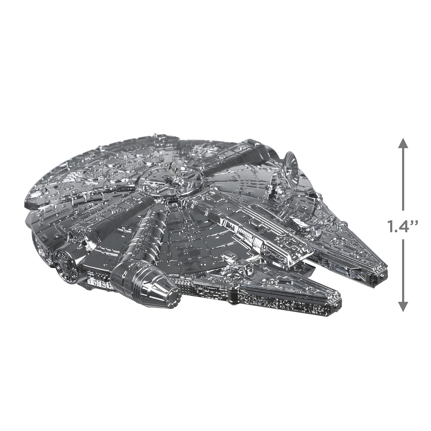 Hallmark Keepsake Christmas Ornament 2021, Star Wars Millennium Falcon, Metal