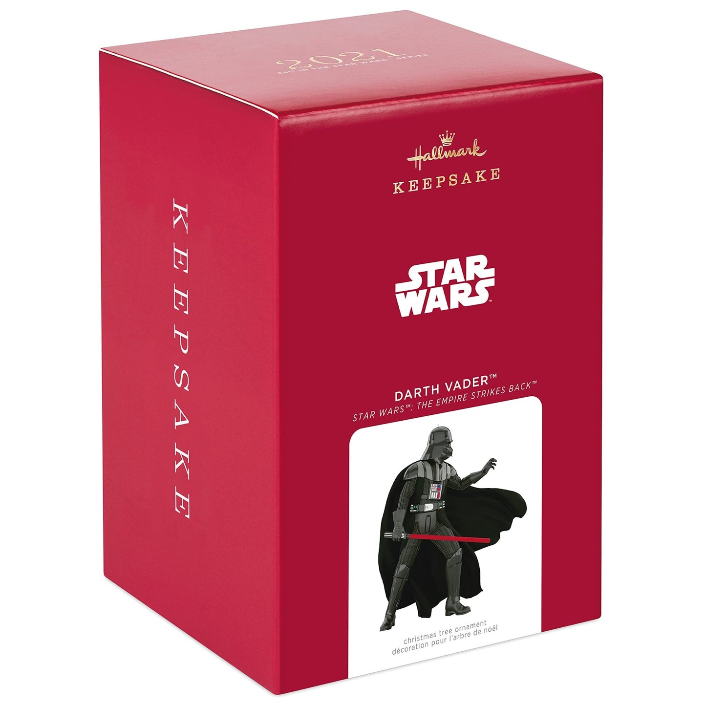 Hallmark Keepsake Christmas Ornament 2021, Star Wars: The Empire Strikes Back Darth Vader