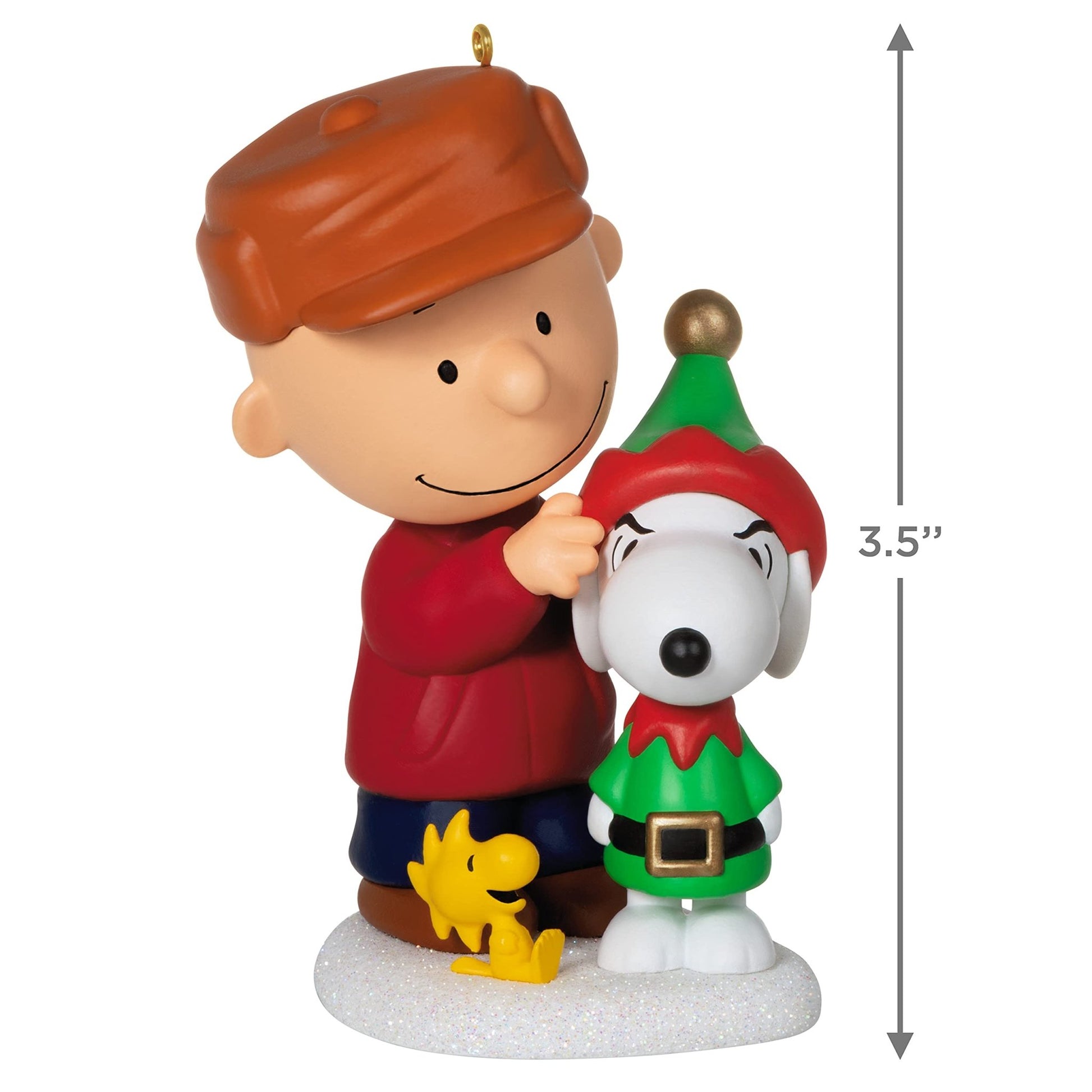 Hallmark Keepsake Christmas Ornament 2021, The Peanuts Gang Dressed Up Dog Snoopy