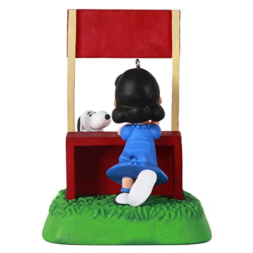 Hallmark Keepsake Christmas Ornament 2021, The Peanuts Gang The Doctor is in Lucy and Snoopy