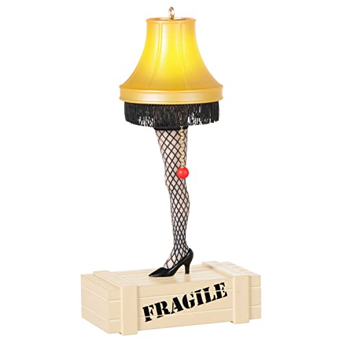 Hallmark Keepsake Christmas Ornament 2022, A Christmas Story It's Glorious! Leg Lamp with Light