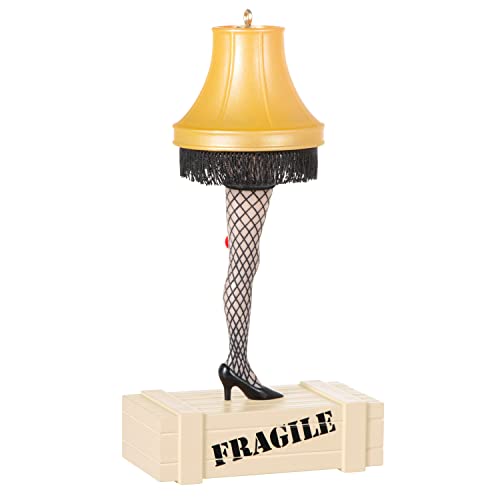 Hallmark Keepsake Christmas Ornament 2022, A Christmas Story It's Glorious! Leg Lamp with Light