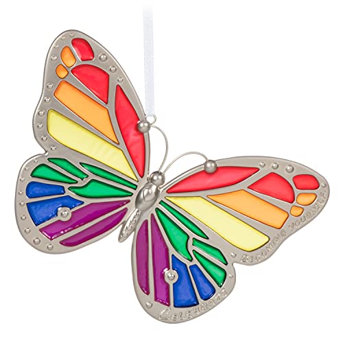 Hallmark Keepsake Christmas Ornament 2022, Becoming Yourself Butterfly, Metal