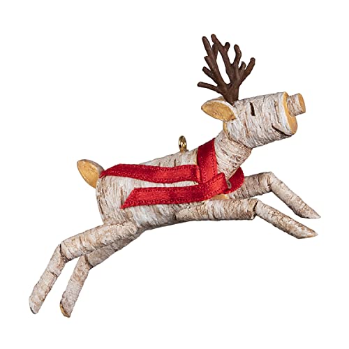Hallmark Keepsake Christmas Ornament 2022, Birch Reindeer