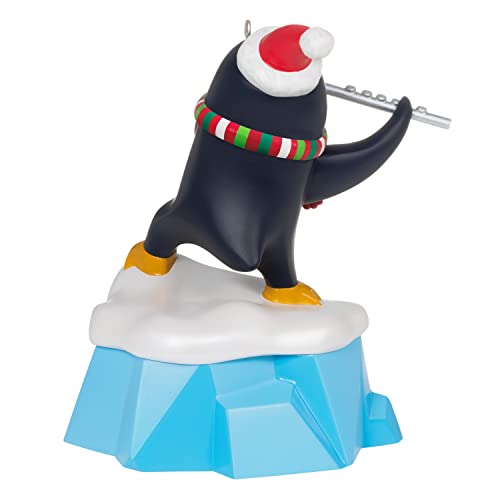 Hallmark Keepsake Christmas Ornament 2022, Chilly Trills Penguin with Music
