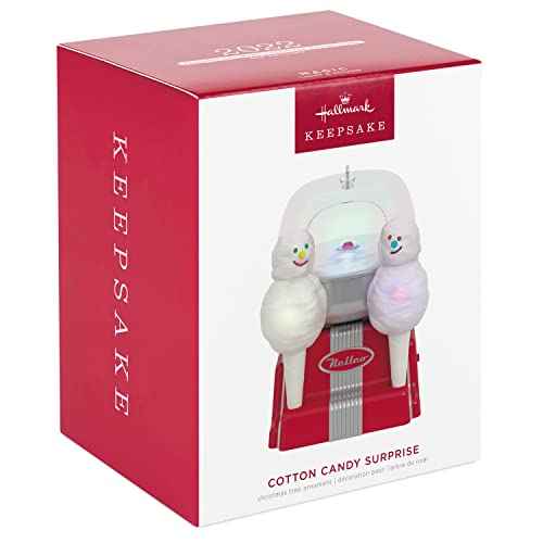 Hallmark Keepsake Christmas Ornament 2022, Cotton Candy Surprise with Music and Light