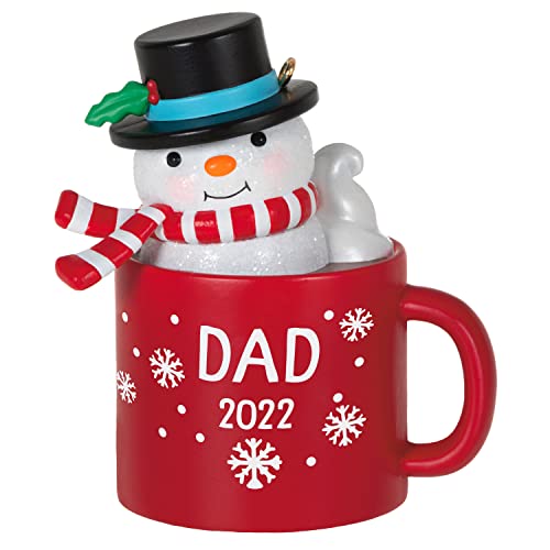 Hallmark Keepsake Christmas Ornament 2022, Dad Hot Cocoa Mug