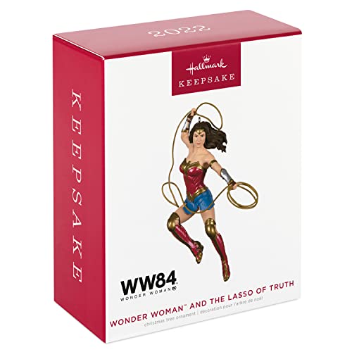 Hallmark Keepsake Christmas Ornament 2022, DC Wonder Woman and The Lasso of Truth