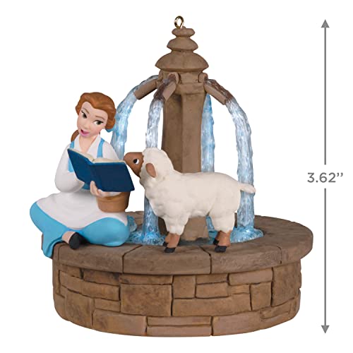 Hallmark Keepsake Christmas Ornament 2022, Disney Beauty and The Beast Brilliant Belle with Light