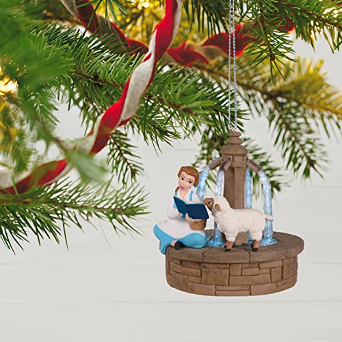 Hallmark Keepsake Christmas Ornament 2022, Disney Beauty and The Beast Brilliant Belle with Light