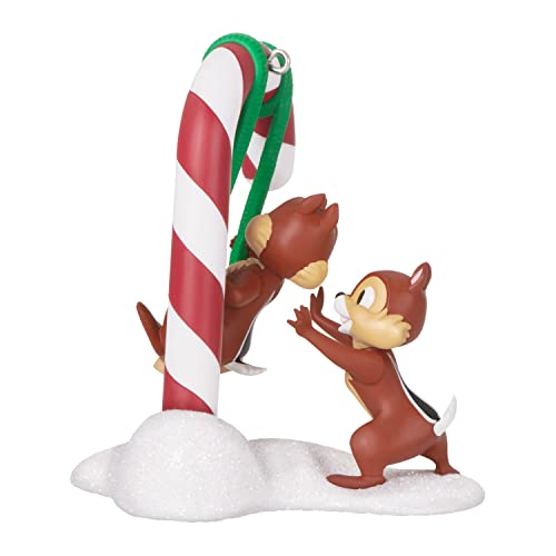 Hallmark Keepsake Christmas Ornament 2022, Disney Chip and Dale Swinging Into Shenanigans