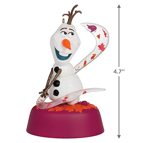 Hallmark Keepsake Christmas Ornament 2022, Disney Frozen 2 Olaf and Gale with Music