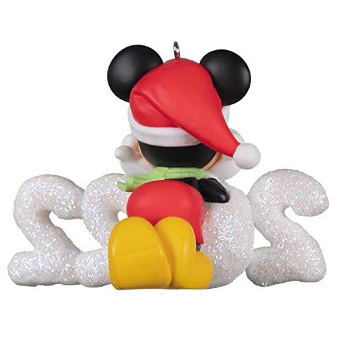Hallmark Keepsake Christmas Ornament 2022, Disney Mickey Mouse A Year of Disney Magic
