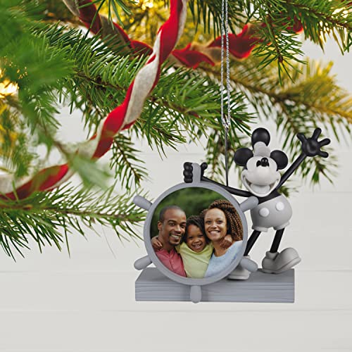 Hallmark Keepsake Christmas Ornament 2022, Disney Mickey Mouse Ahoy, There! Steamboat Willie