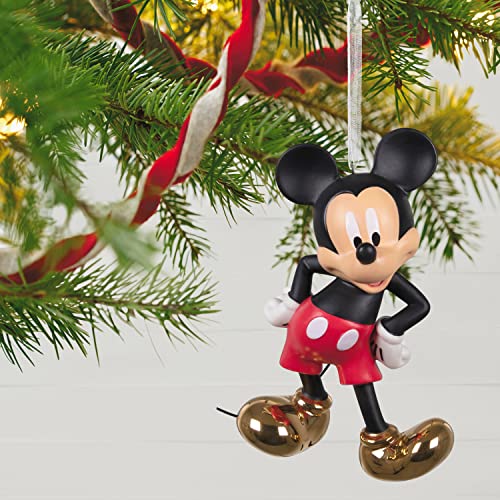 Hallmark Keepsake Christmas Ornament 2022, Disney Mickey Mouse Oh, Boy!, Porcelain