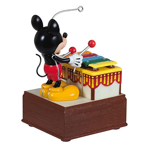 Hallmark Keepsake Christmas Ornament 2022, Disney Mickey Mouse The Musician, Music with Motion